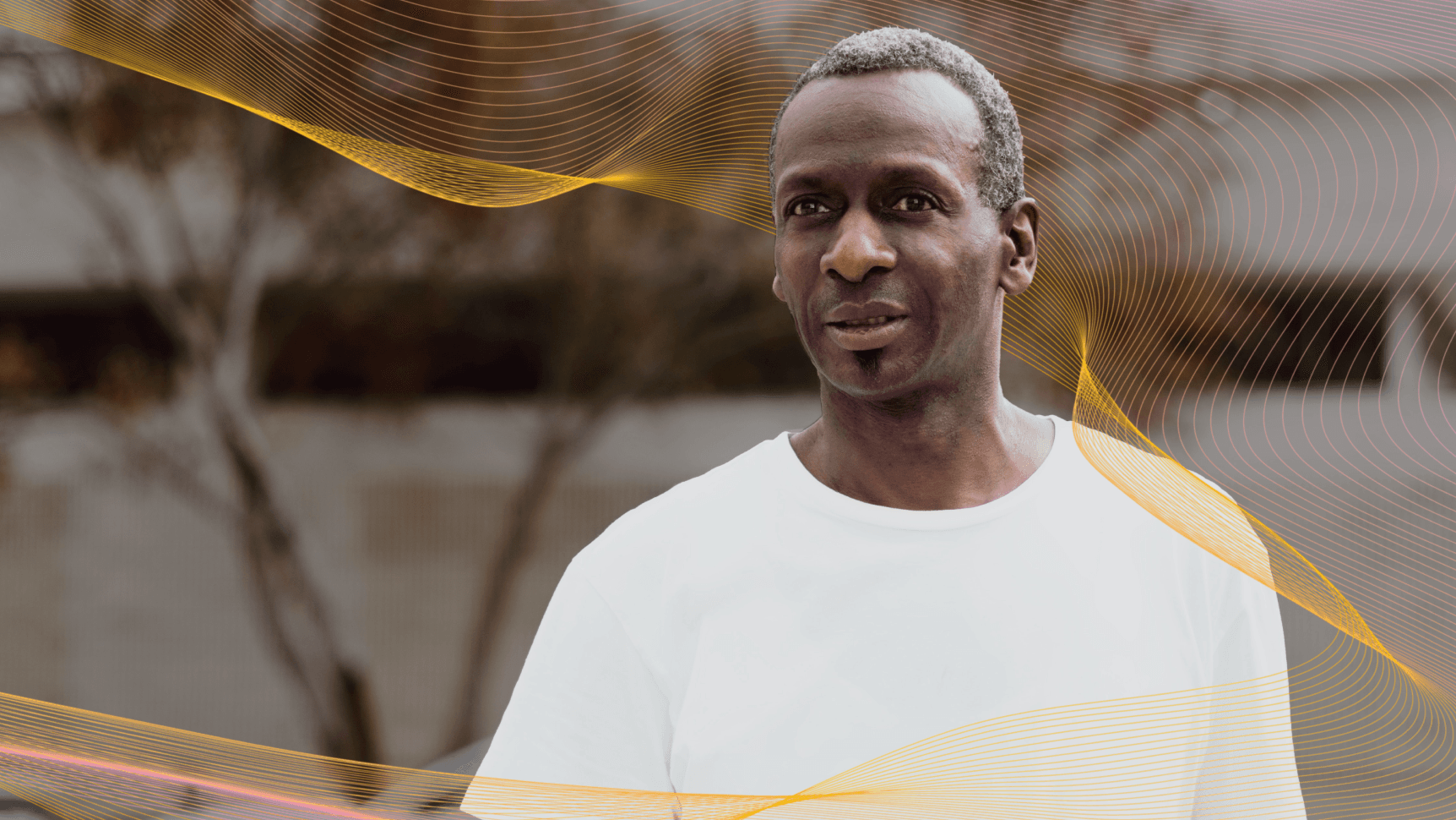 man in white shirt image